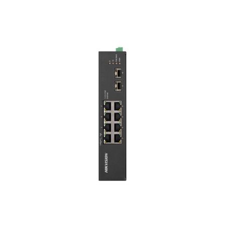 Коммутатор сетевой PoE HIKVISION DS-3T0510HP-E/HS 8xPoE100Mb/s  неуправляемый