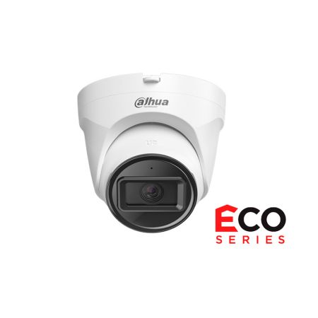 IP камера купольная ECO Series by Dahua DH-IPC-T1E40-A  4MP 2.8mm 2560×1440 IR30m PoE ROI IP67