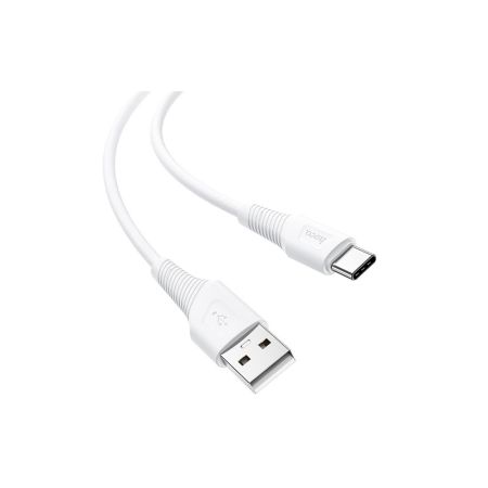 HOCO Data Cable X58 Airy silicone for Type-C white