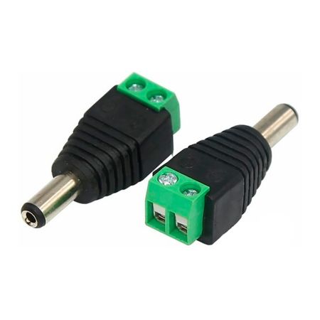 Разъем питания штекер 2,1*5,5 с клеммной колодкой PROCONNECT 14-0314-4