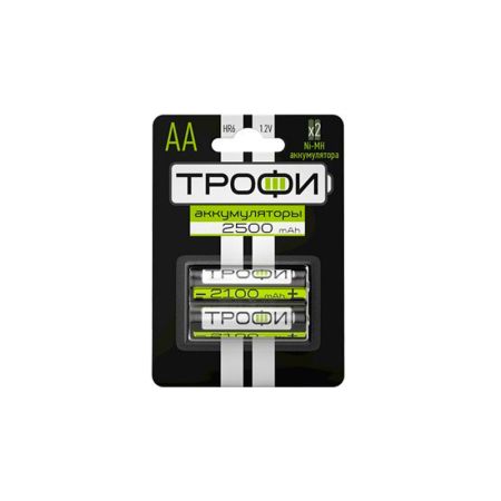 Батарейка  HR6-2BL 2500mA Трофи
