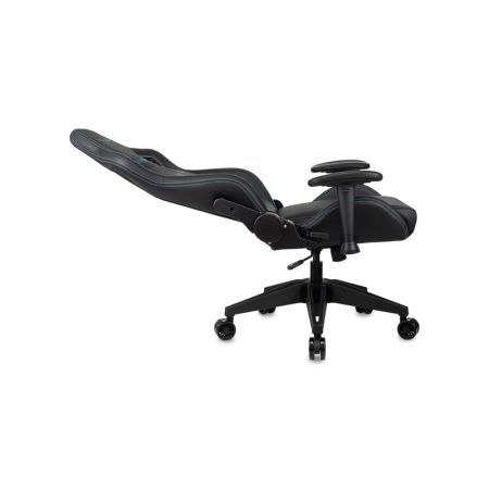 Кресло игровое KNIGHT OUTRID SMILE черный с подголовником [ID: 1914989]