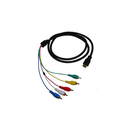 Кабель HDMI на 5RCA BASE 1.8m