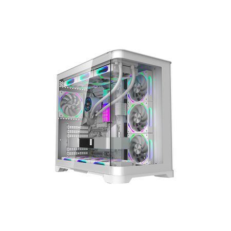 Корпус SIGMA SX-420B White (БЕЗ ВЕНТИЛЯТОРОВ В КОМПЛЕКТЕ)