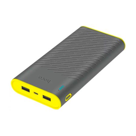 Портативное зарядное устройство HOCO B31 Rege 30000mAh, Power Bank, серый