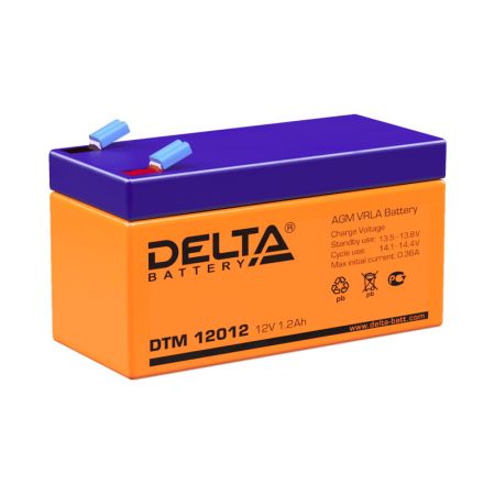 Аккумулятор Delta DTM 12012 12В 1.2А*ч