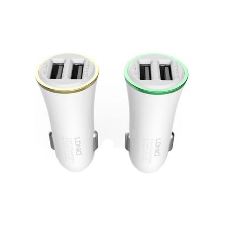 LDNIO DL-C28 DC12-24В 2 USB DC12-24В 3.4A с кабелем
