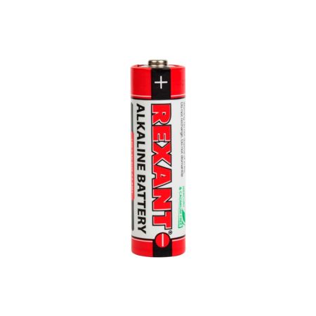 Алкалиновая батарейка AA/LR6 REXANT 1.5V