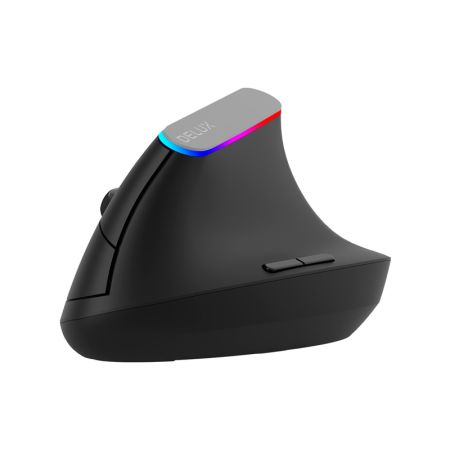 Мышь беспроводная вертикальная Delux M618C