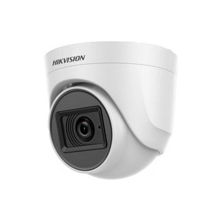 Turbo HD камера купольная HIKVISION DS-2CE76D0T-ITPF 2MP 2.8mm 1920×1080 Smart IR 20m P67 Mic TVI AHD CVI CVBS