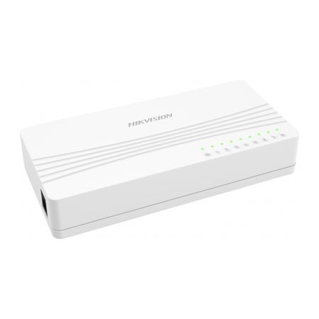 Коммутатор сетевой HIKVISION DS-3E0108D-E L2 8x100Mb/s неуправляемый