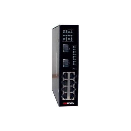 Коммутатор промышленный PoE HIKVISION DS-3T0310P  8xPoE 100Mb/s неуправляемый