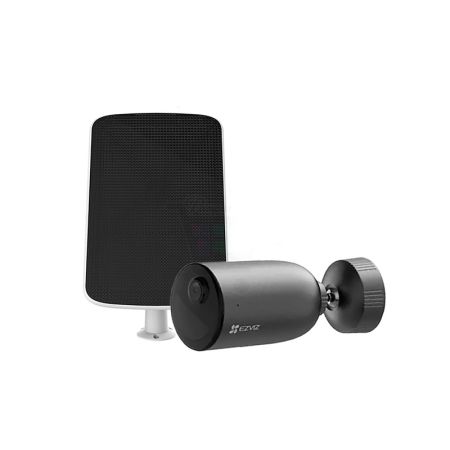 Wi-Fi камера автономная на аккумуляторе EZVIZ EB3 + Solar Panel (3MP/ 2.8mm/2304×1296/H.265/ Mic/Speaker/ mSD 256Gb/ 5200mAh/ IP66)