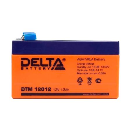 Аккумулятор Delta DTM 12012 12В 1.2А*ч