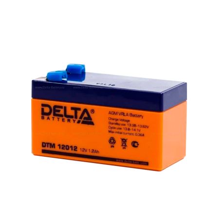 Аккумулятор Delta DTM 12012 12В 1.2А*ч