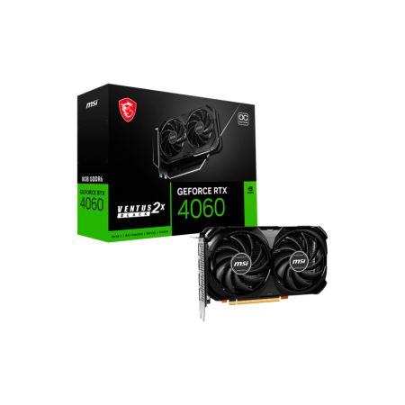 Видеокарта MSI GeForce RTX 4060 VENTUS 2X BLACK 8G OC