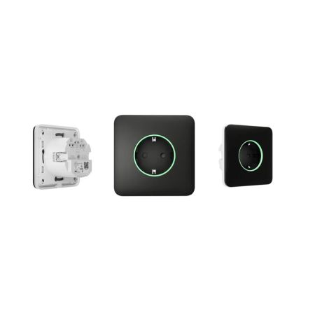 Беспроводная интеллектуальная розетка с монитором энергопотребления Ajax OutletCore(smart) [type F]