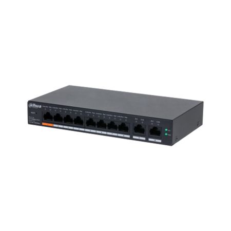 Коммутатор сетевой PoE DAHUA DH-CS4010-8ET-60 8xPoE 100Мбит/с управляемый