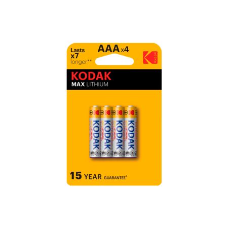 Kodak MAX FR03-4BL l92 Lithium