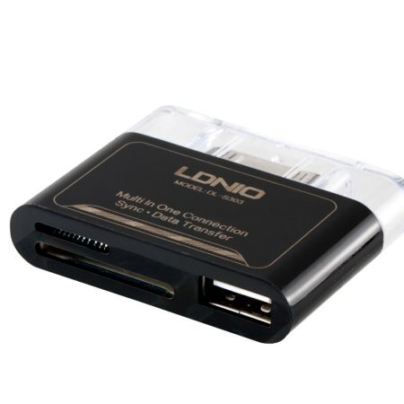 Переходник-кардридер для samsung LDNIO DL-S303 USB micro SD SD