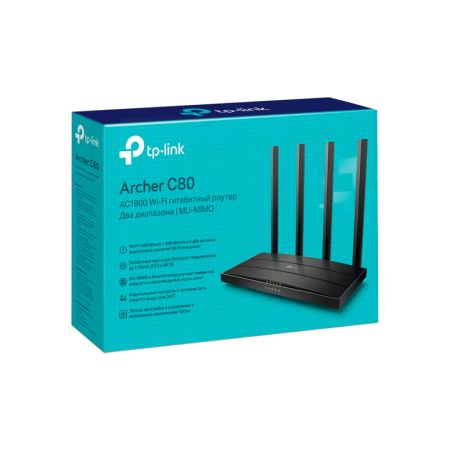 TP-LINK Archer C80 AC1900 4 LAN 1Gb/s