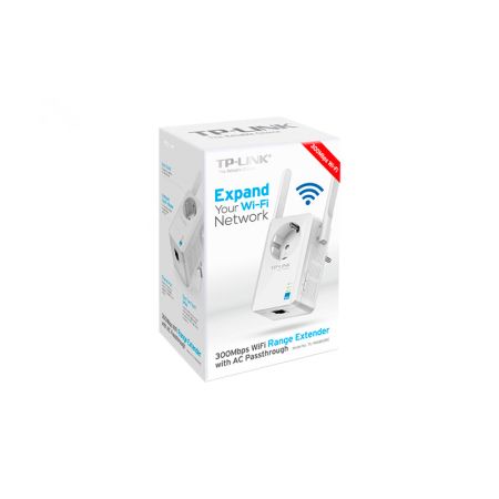 Усилитель Wi-Fi сигнала со встроенной розеткой TP-LINK TL-WA860RE Wi-Fi 300Mb 1 LAN 100Mb