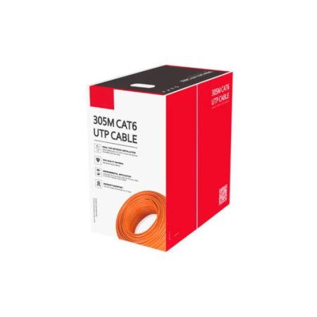 Кабель UTP внутренний CAT6 DAHUA DH-PFM920I-6UN-C оранжевый