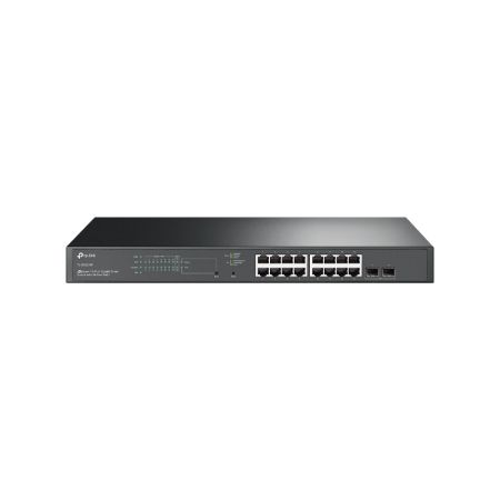 Коммутатор сетевой TP-LINK SG2218P 16xPoE 1000Mb/s  2хSFP Gb/s неуправляемый