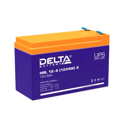 Аккумулятор Delta HRL 12-9 X 12V 9Ah
