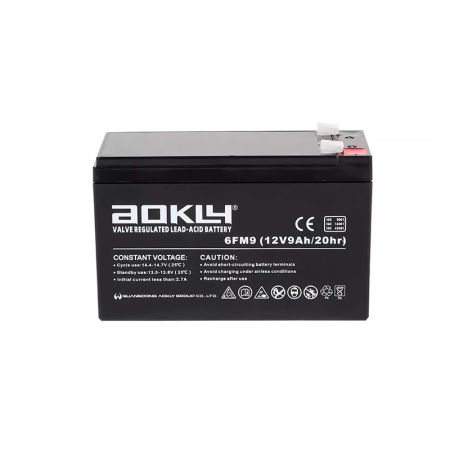 Аккумулятор AOKLY 6-FM-9 AGM 12V 9Ah