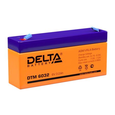 Аккумулятор Delta DTM 6032