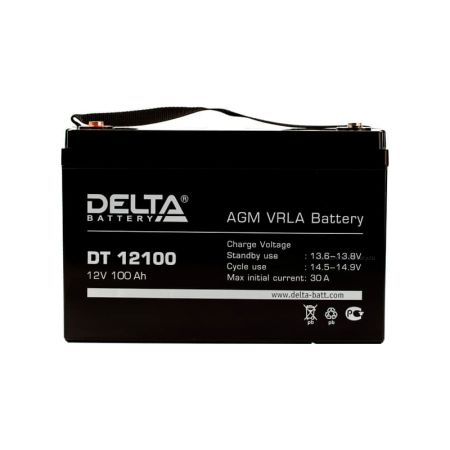 Аккумулятор Delta DT 12100 12В 100А*ч