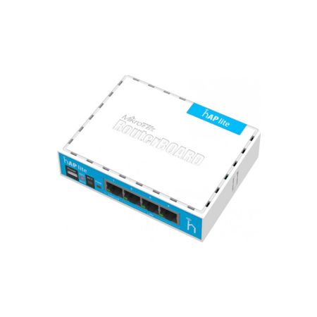 Роутер Wi-Fi MikroTik hAP Lite RB941-2nD N300 4xLAN 100Mb/s