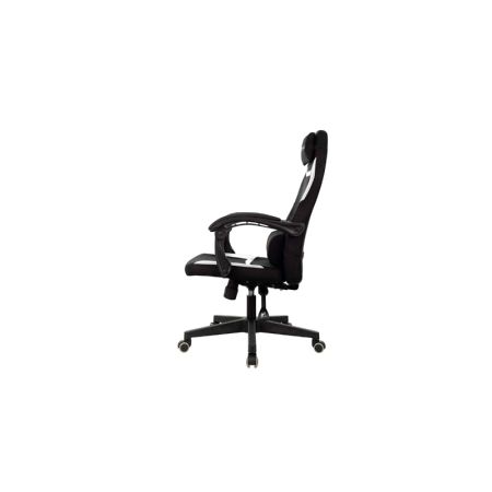 Кресло игровое Zombie MASTER черный/белый