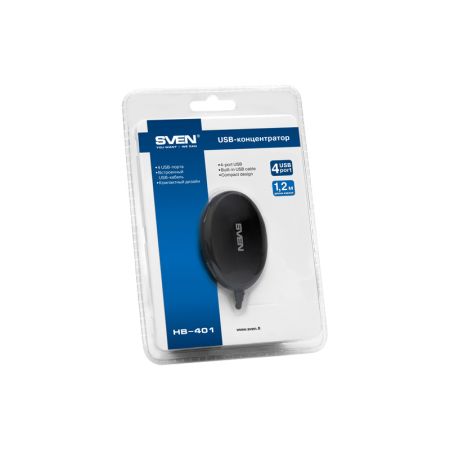 USB-концентратор SVEN HB-401 4 ports 2.0 USB
