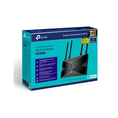 Роутер Wi-Fi TP-LINK Archer AX23 AX1800 4xLAN 1Gb/s