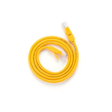 Патчкорд UTP Cat 5e, 1м, желтый UGREEN NW103