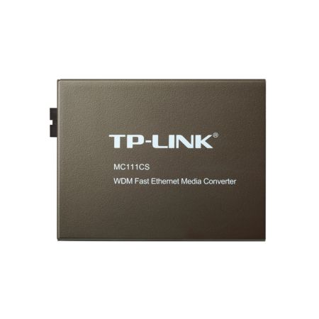 Медиаконвертер WDM Fast Ethernet TP-LINK MC111CS Одномодовый 1550-1310нм 100Мб 20км