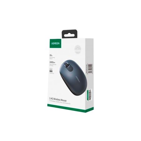 Мышь беспроводная UGREEN MU105 USB dark blue