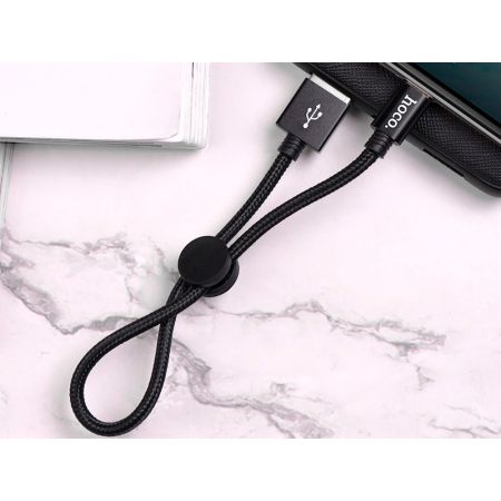 HOCO X35 Premium USB-Lightning для передачи данных и зарядки, 2.4А, 0.25m, black