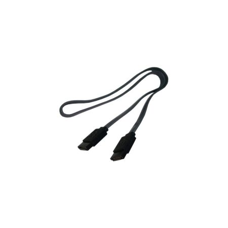 Шлейф SATA серый/черный