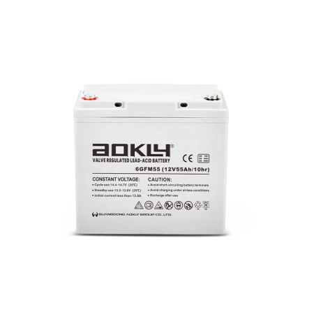 Аккумулятор AOKLY 6-GFM-55 AGM 12V 55Ah