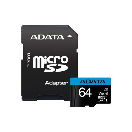 micro SDXC Card ADATA 64GB UHS-I Class10 A1