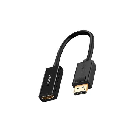 Конвертер сигнала UGREEN MM137 DisplayPort to HDMI Female Converter 1080P  40362