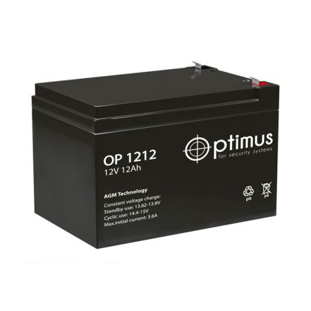 Аккумулятор Delta OP12-12