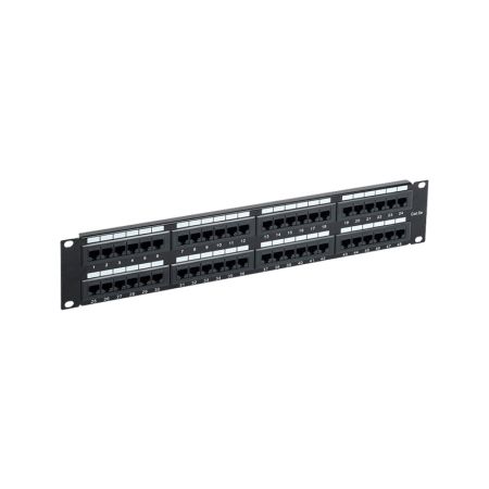 Патч панель Finen PN-UTP5E48, 2U, 48 портов UTP