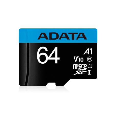 micro SDXC Card ADATA 64GB UHS-I Class10 A1