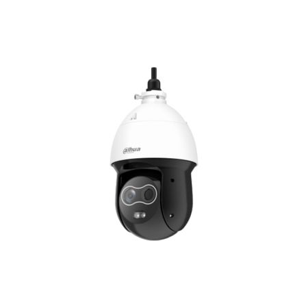 IP камера поворотная тепловизионная DAHUA DHI-TPC-SD2241-TB7F8-DW-S2 256x192-Thermal4MP 3.5-10mm4-12mm Mic+Speaker PoE+ IP66)