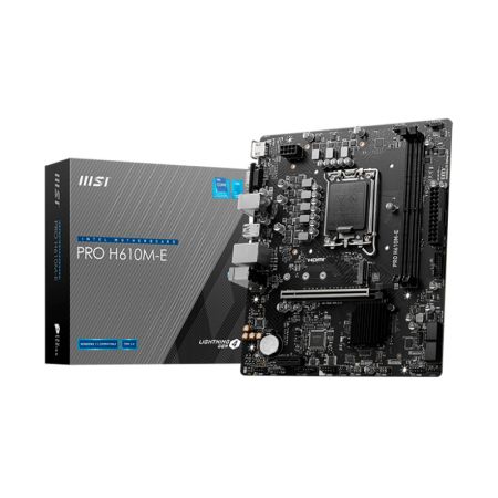 Материнская плата MSI PRO H610M-E