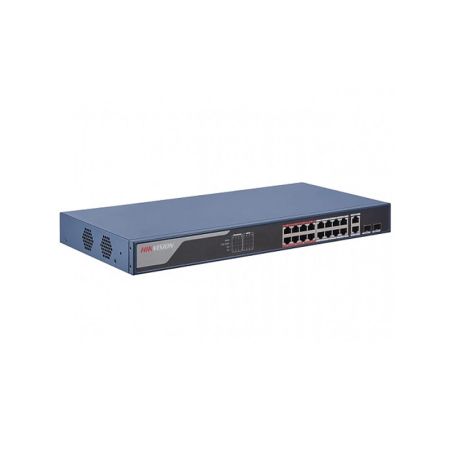 Коммутатор сетевой PoE HIKVISION DS-3E1318P-EI